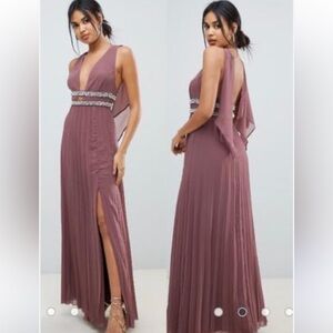 ASOS formal gown with jewel details